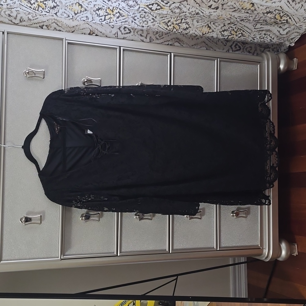 Love & Legend Black Lace Dress, Size 18